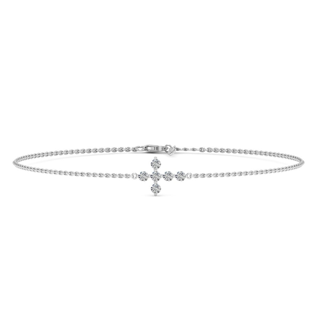 0.66 d.e.w cts Evangeline Moissanite Bracelet