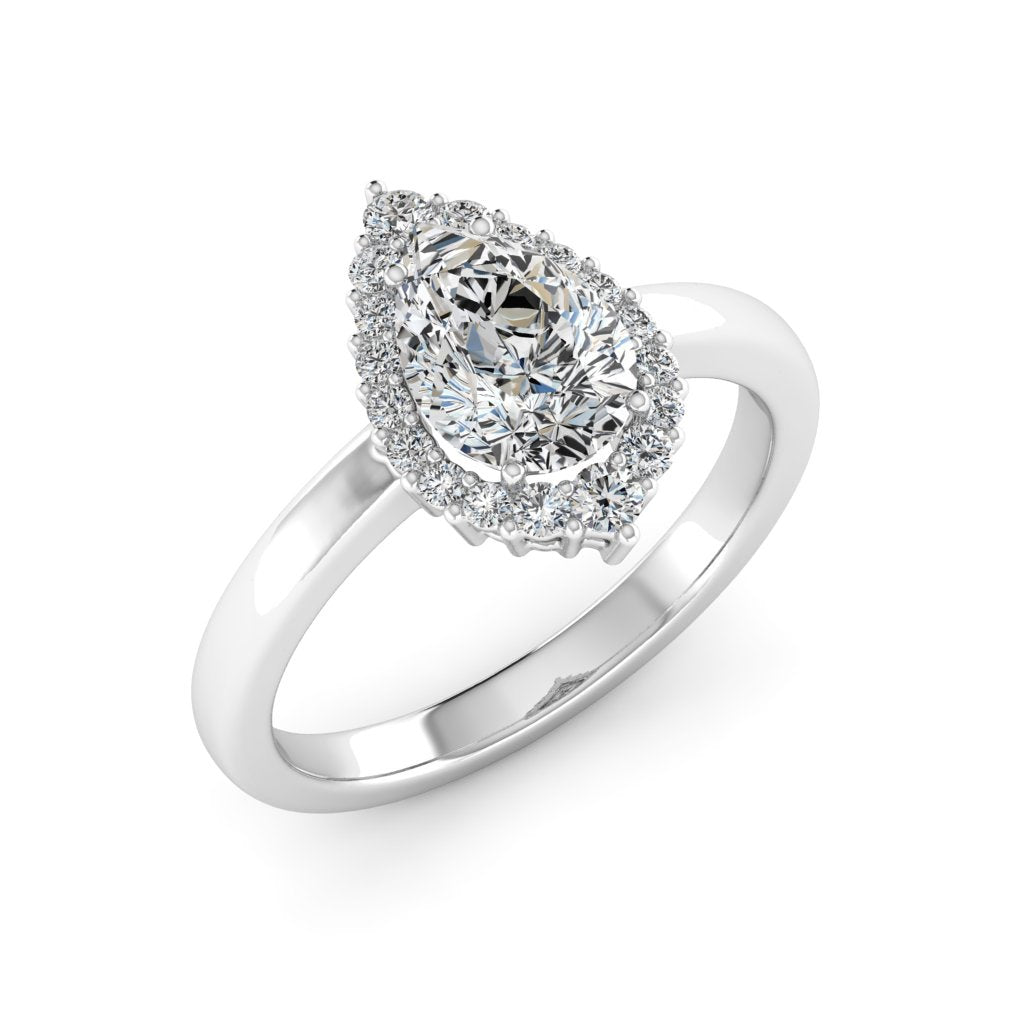 1.74 d.e.w cts Catherine Moissanite Ring – Bellamoi jewelry